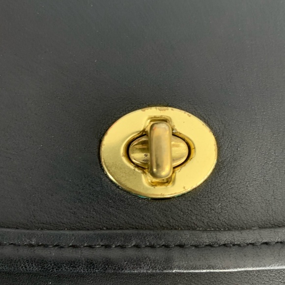 ❌SOLD❌Coach leather messenger /saddle bag - Picture 7 of 11